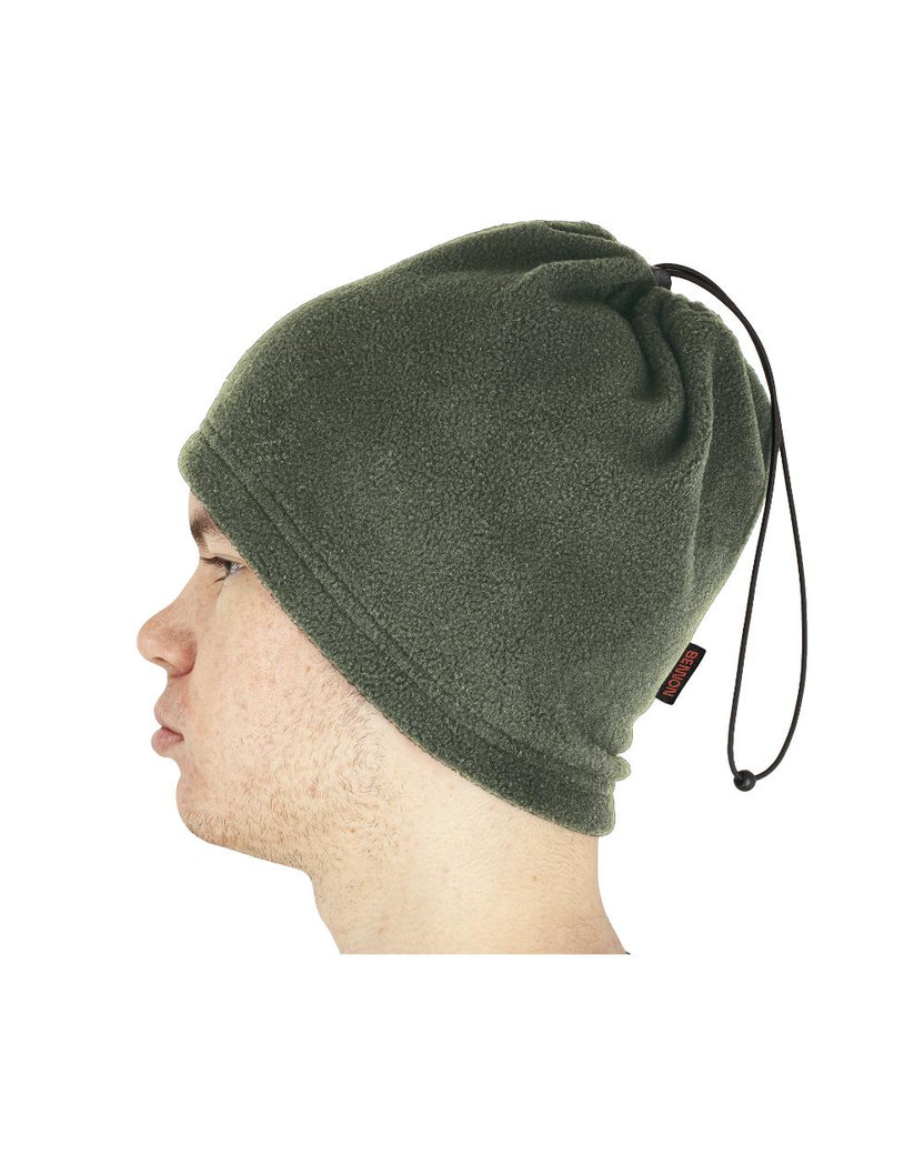 Bennon POLAROS Neckwarmer green Fleecový nákrčník