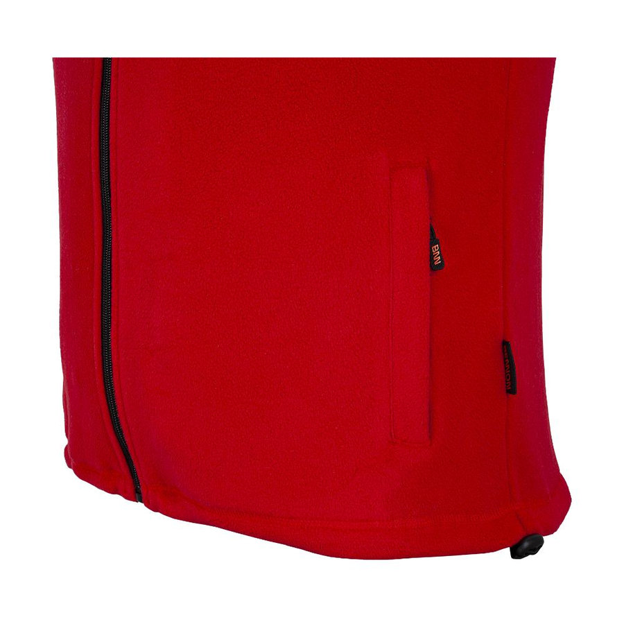Bennon FLEECE Vest red Flísová vesta