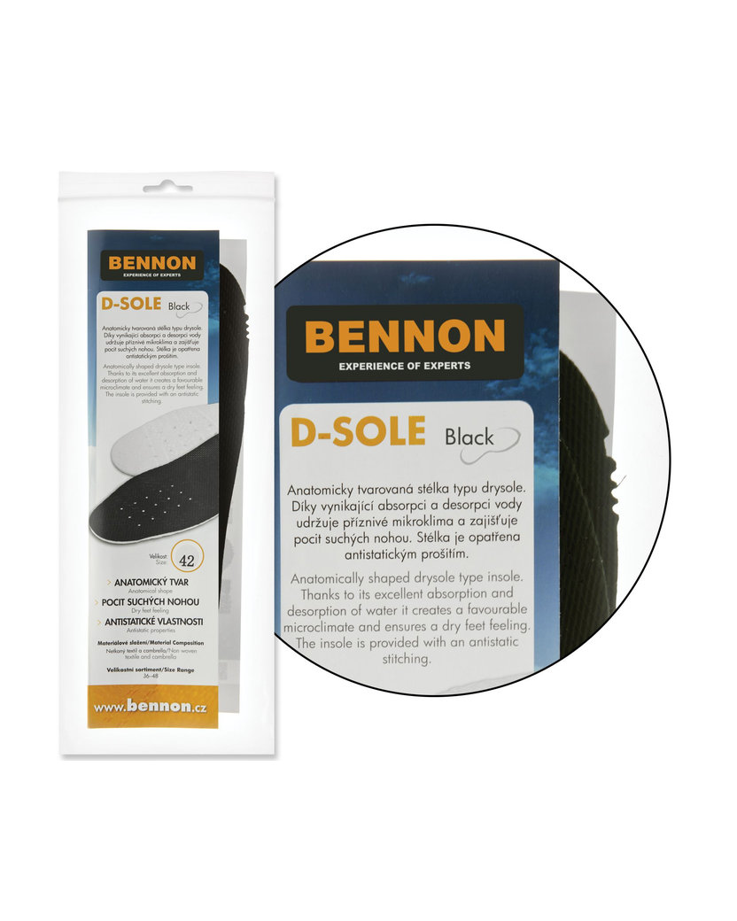Bennon D-SOLE Insole Stielky