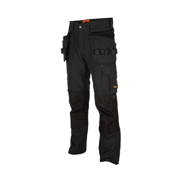 Bennon EREBOS Trousers black Nohavice