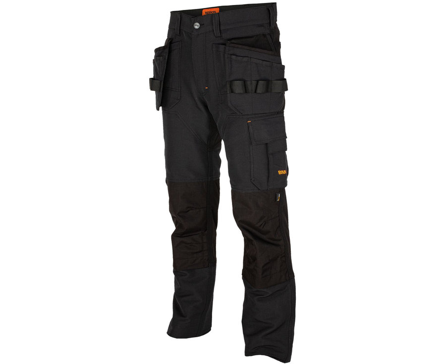 Bennon EREBOS Trousers black Nohavice