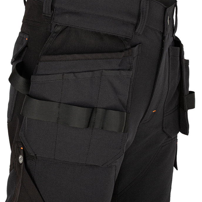 Bennon EREBOS Trousers black Nohavice
