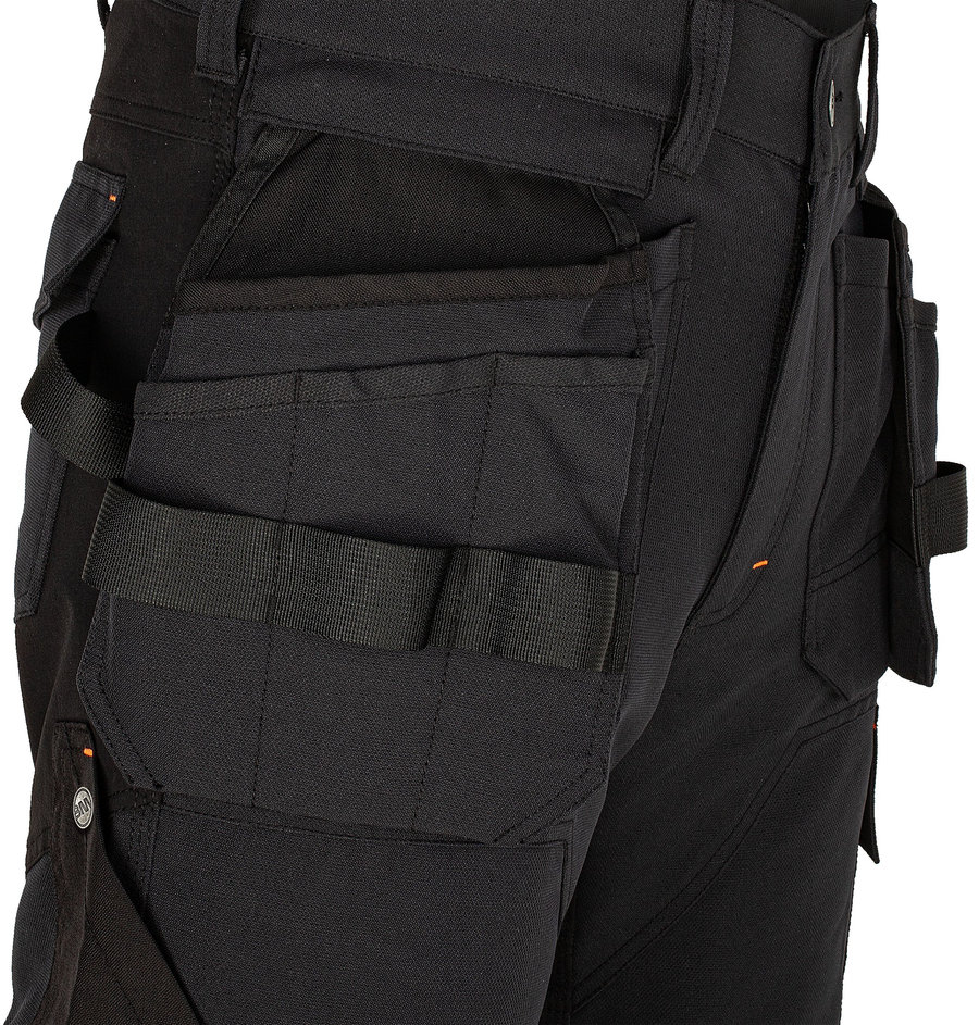 Bennon EREBOS Trousers black Nohavice