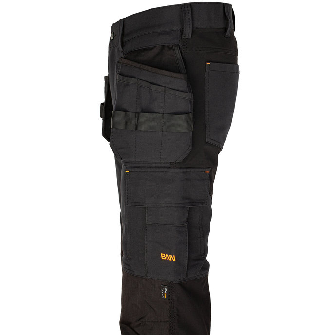 Bennon EREBOS Trousers black Nohavice