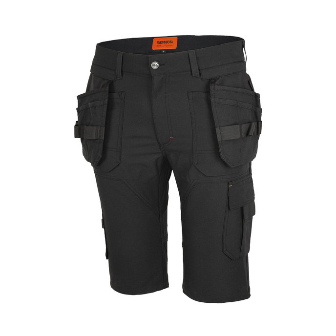 Bennon EREBOS Shorts black Pracovné kraťasy