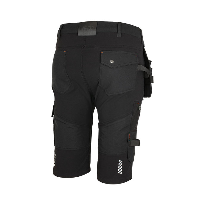Bennon EREBOS Shorts black Pracovné kraťasy