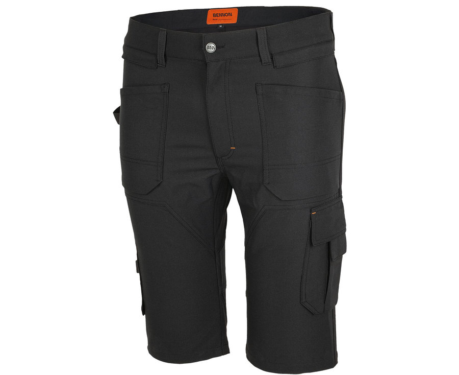 Bennon EREBOS Shorts black Pracovné kraťasy