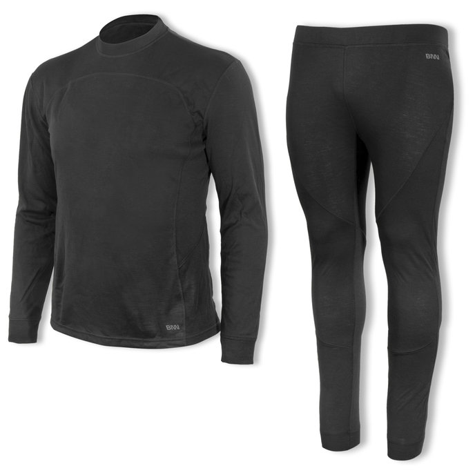 Bennon Merino Underwear Black Termoprádlo set