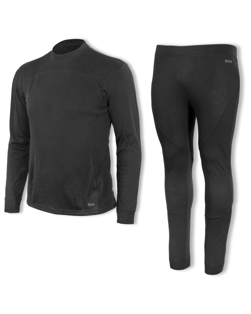 Bennon Merino Underwear Black Termoprádlo set