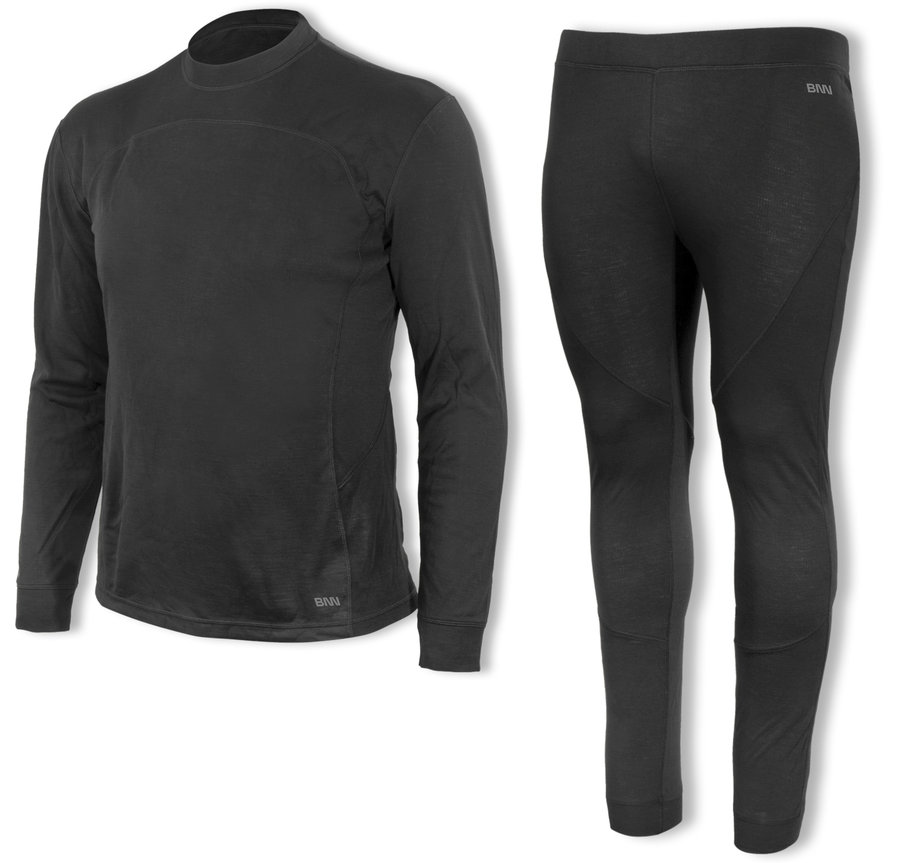 Bennon Merino Underwear Black Termoprádlo set