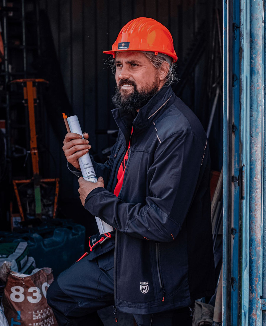 Bennon EREBOS Jacket black Pracovná blúza