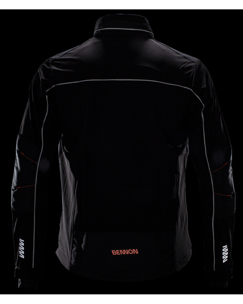 Bennon EREBOS Jacket black Pracovná blúza