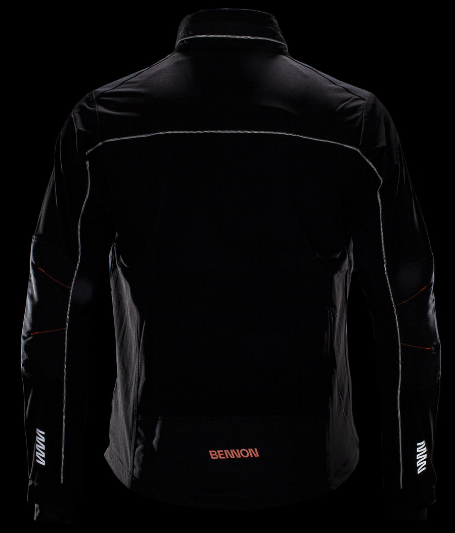Bennon EREBOS Jacket black Pracovná blúza