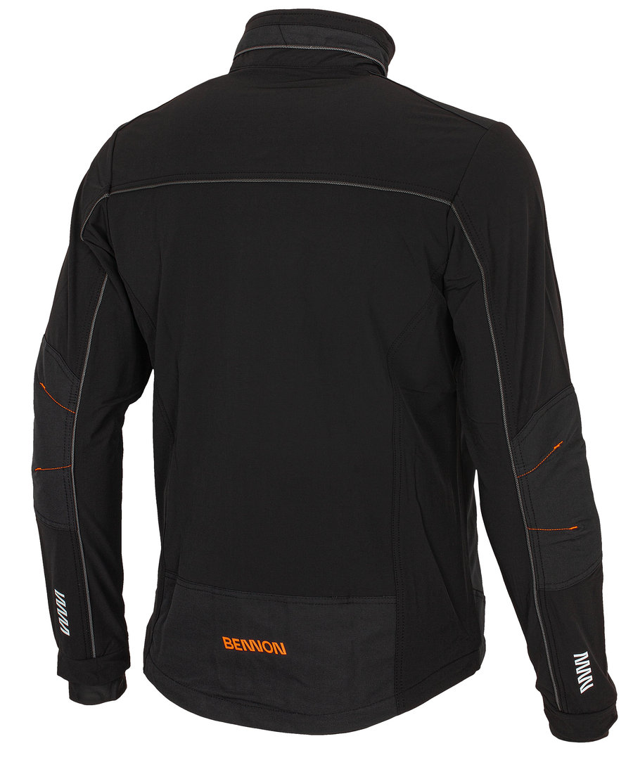 Bennon EREBOS Jacket black Pracovná blúza