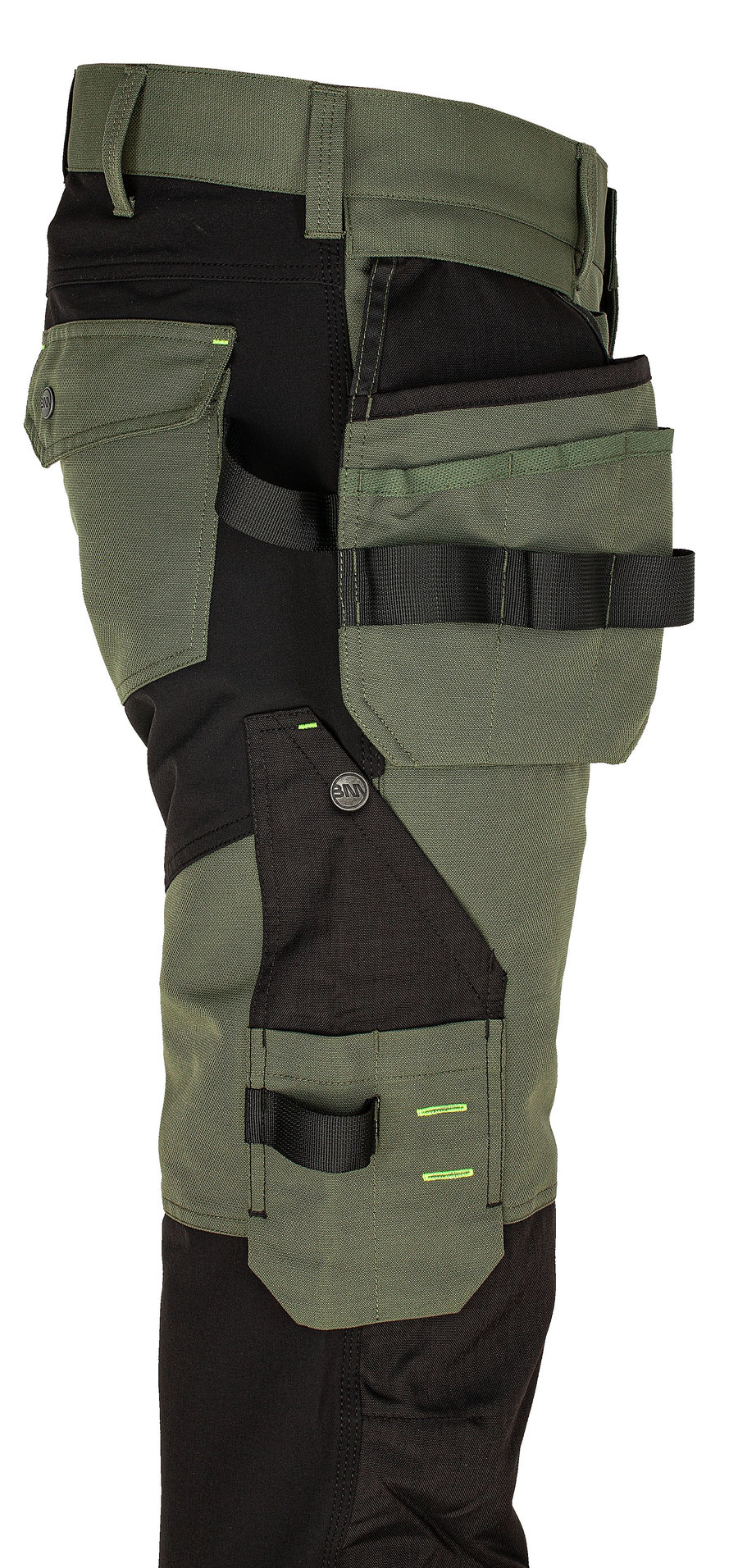 Bennon EREBOS Trousers green/black Nohavice