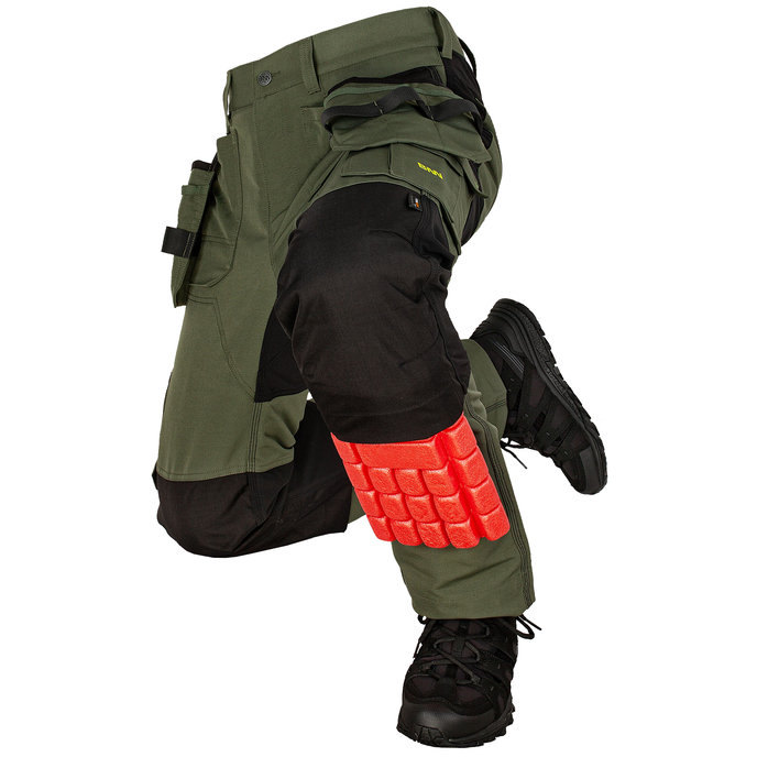 Bennon EREBOS Trousers green/black Nohavice