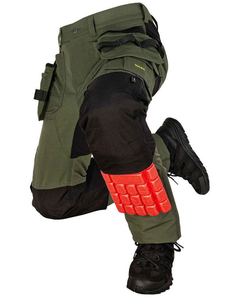 Bennon EREBOS Trousers green/black Nohavice