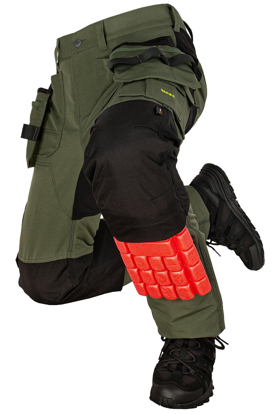 Bennon EREBOS Trousers green/black Nohavice