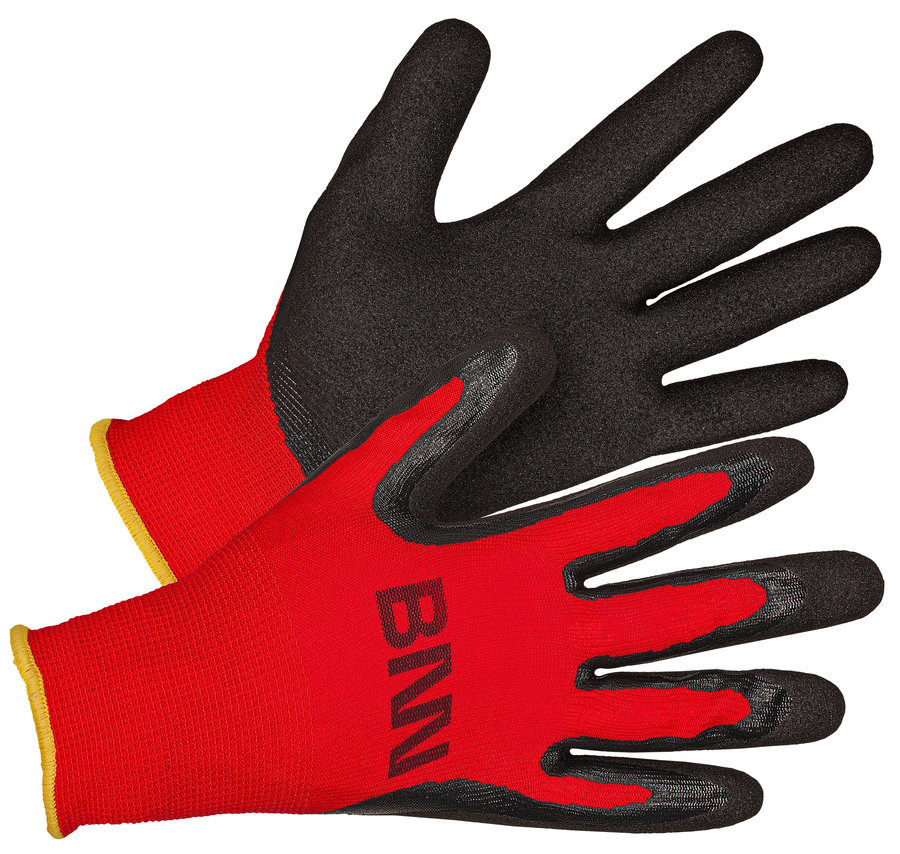 Bennon MANOS Gloves black/red Pracovné rukavice