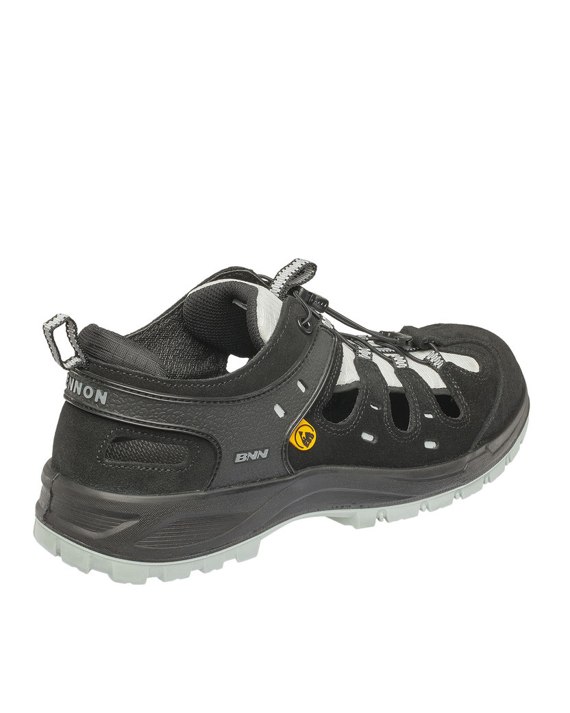 Bennon BOMBIS LITE S1P ESD NM Grey Sandal Bezpečnostná obuv