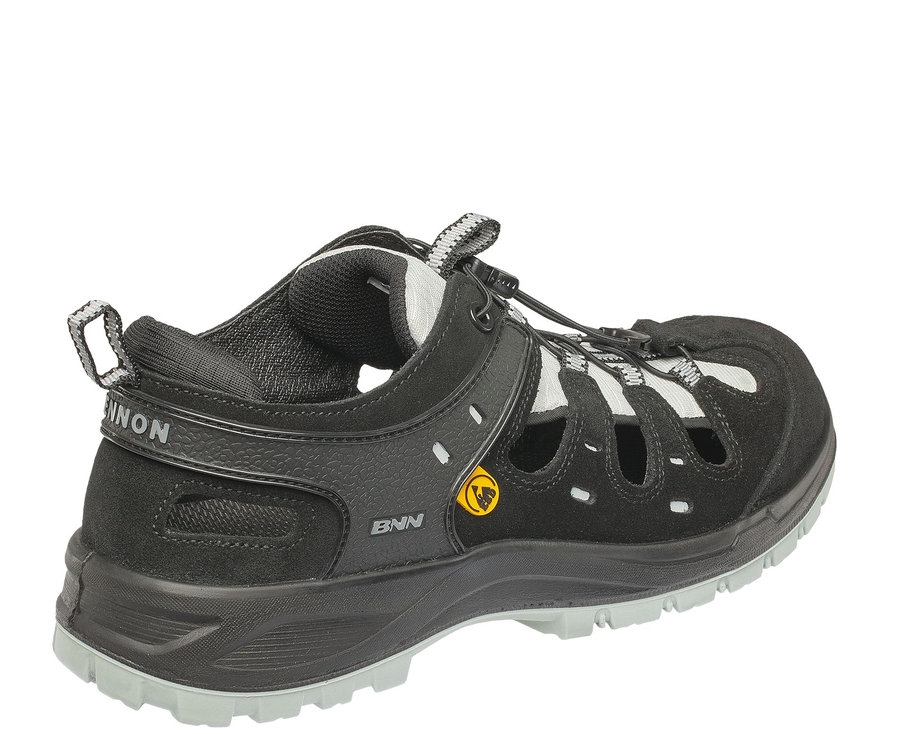 Bennon BOMBIS LITE S1P ESD NM Grey Sandal Bezpečnostná obuv