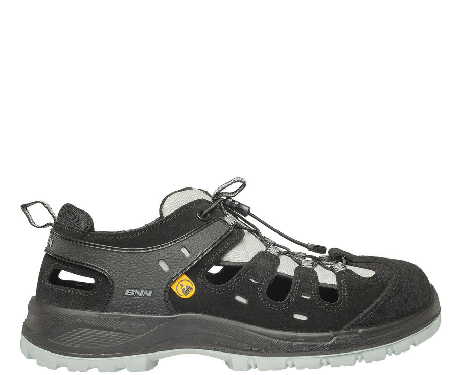 Bennon BOMBIS LITE S1P ESD NM Grey Sandal Bezpečnostná obuv