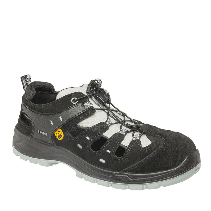Bennon BOMBIS LITE S1P ESD NM Grey Sandal Bezpečnostná obuv