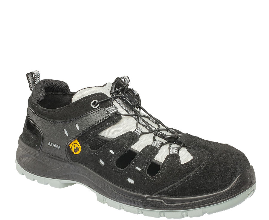 Bennon BOMBIS LITE S1P ESD NM Grey Sandal Bezpečnostná obuv