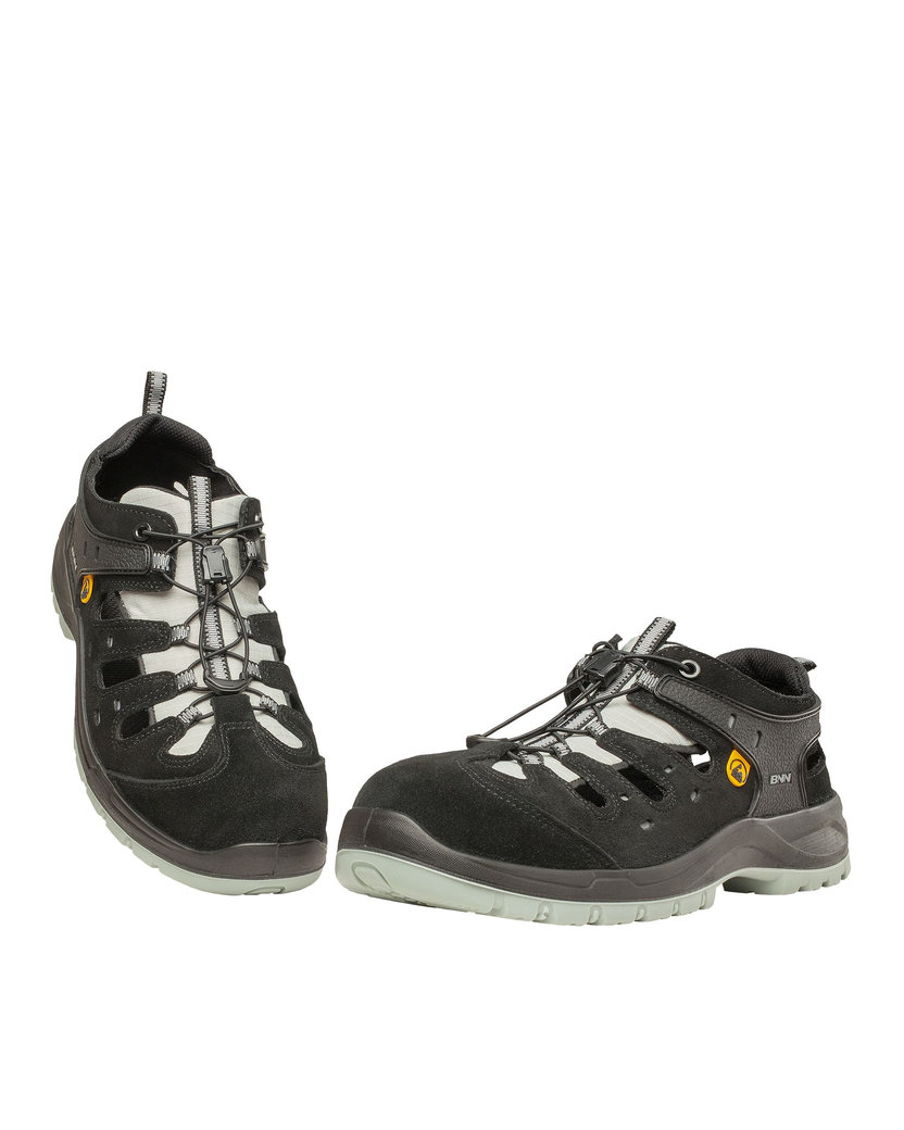 Bennon BOMBIS LITE S1P ESD NM Grey Sandal Bezpečnostná obuv