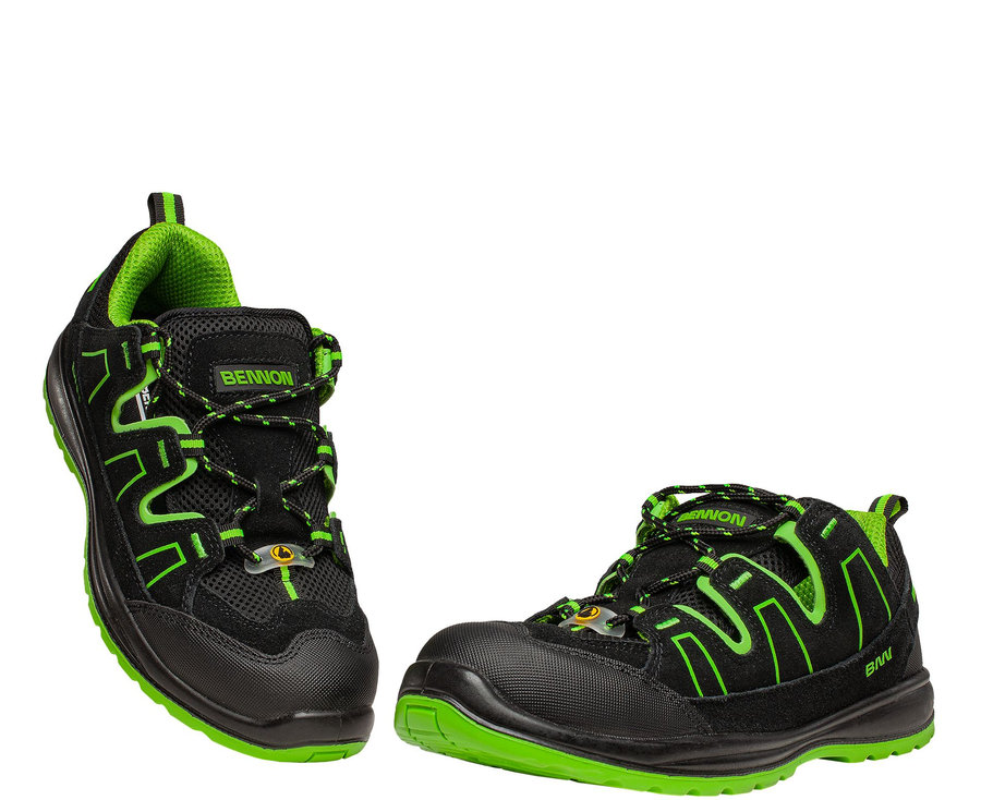 Bennon Alegro S1 ESD Green Sandal Bezpečnostné sandále