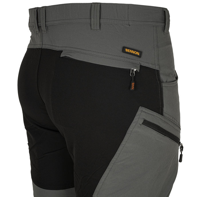 Bennon FOBOS Trousers grey/black Outdoorové nohavice