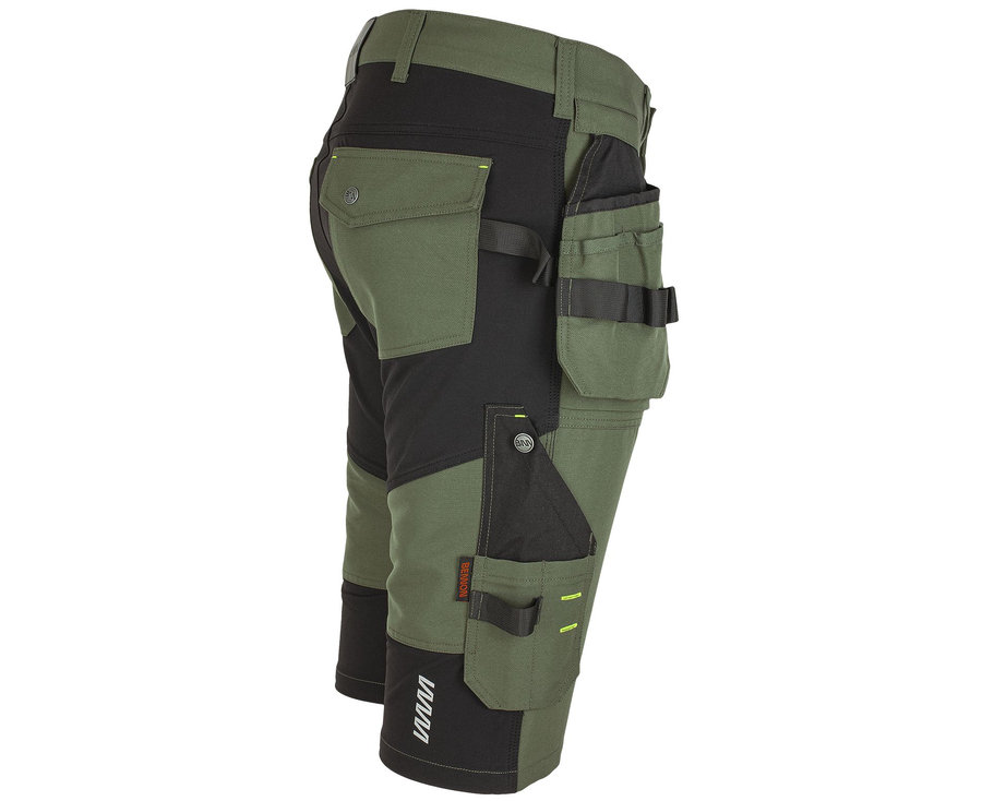 Bennon EREBOS Shorts green/black Nohavice