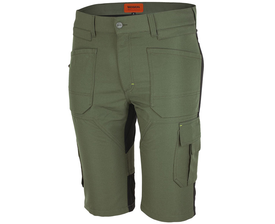 Bennon EREBOS Shorts green/black Nohavice