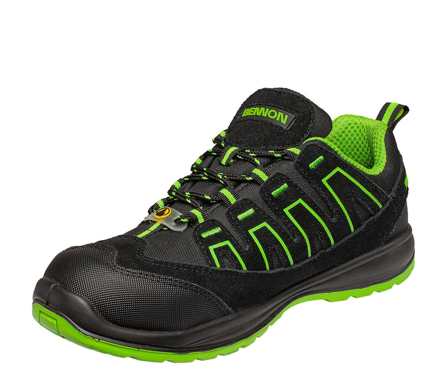Bennon Alegro S1P ESD Green Low Bezpečnostná obuv