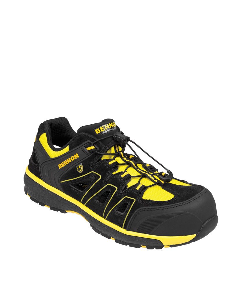 Bennon BOMBIS S1 ESD NM Yellow Sandal Bezpečnostná obuv