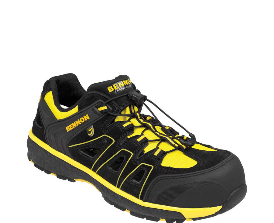 Bennon BOMBIS S1 ESD NM Yellow Sandal Bezpečnostná obuv