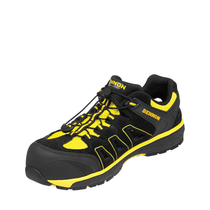 Bennon BOMBIS S1 ESD NM Yellow Sandal Bezpečnostná obuv