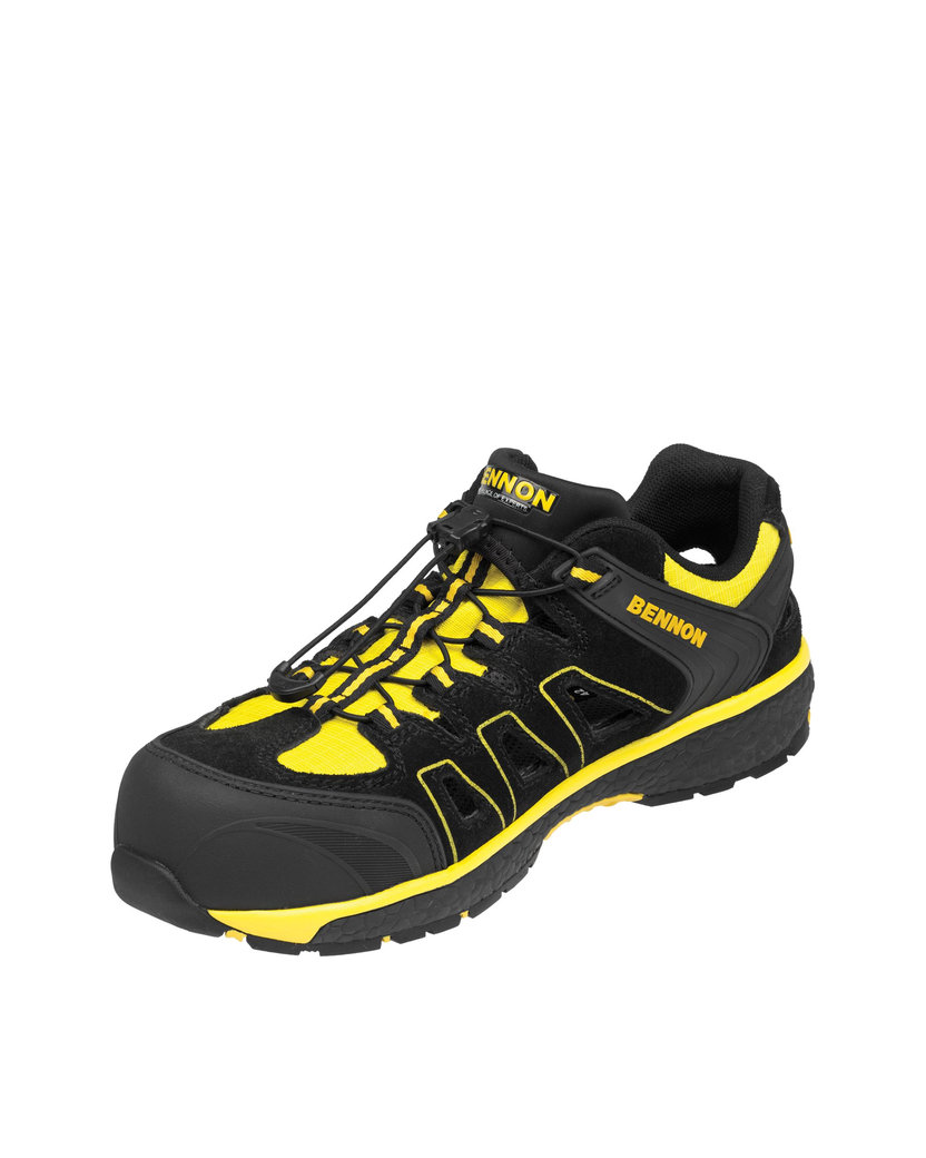 Bennon BOMBIS S1 ESD NM Yellow Sandal Bezpečnostná obuv