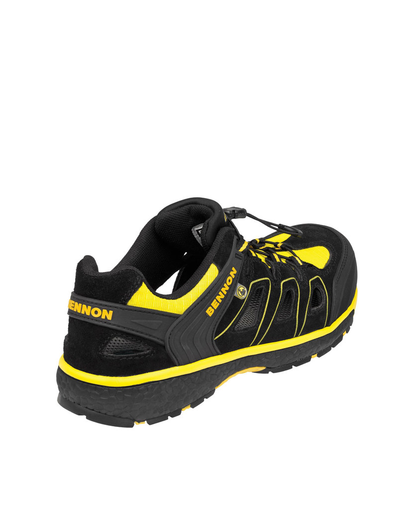 Bennon BOMBIS S1 ESD NM Yellow Sandal Bezpečnostná obuv