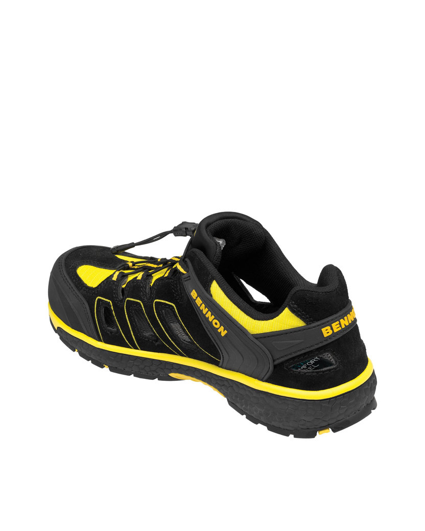 Bennon BOMBIS S1 ESD NM Yellow Sandal Bezpečnostná obuv