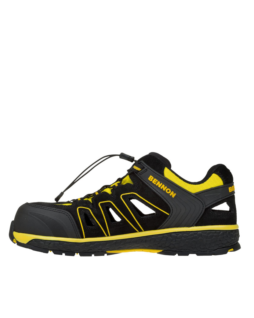 Bennon BOMBIS S1 ESD NM Yellow Sandal Bezpečnostná obuv