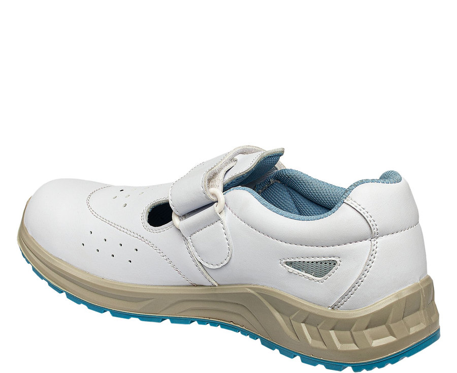 Bennon WHITE O1 ESD Sandal Pracovná obuv
