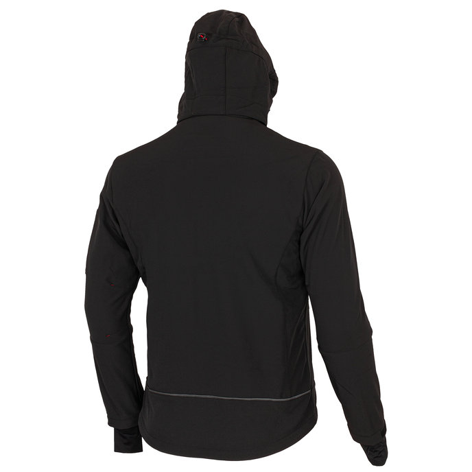 Bennon RUFUS Jacket black/red Softshellová bunda