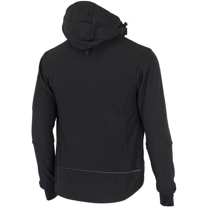 Bennon RUFUS Jacket black/red Softshellová bunda