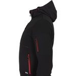 Bennon RUFUS Jacket black/red Softshellová bunda