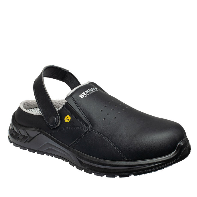 Bennon BLACK OB ESD Slipper Pracovná obuv