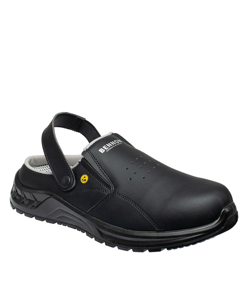 Bennon BLACK OB ESD Slipper Pracovná obuv