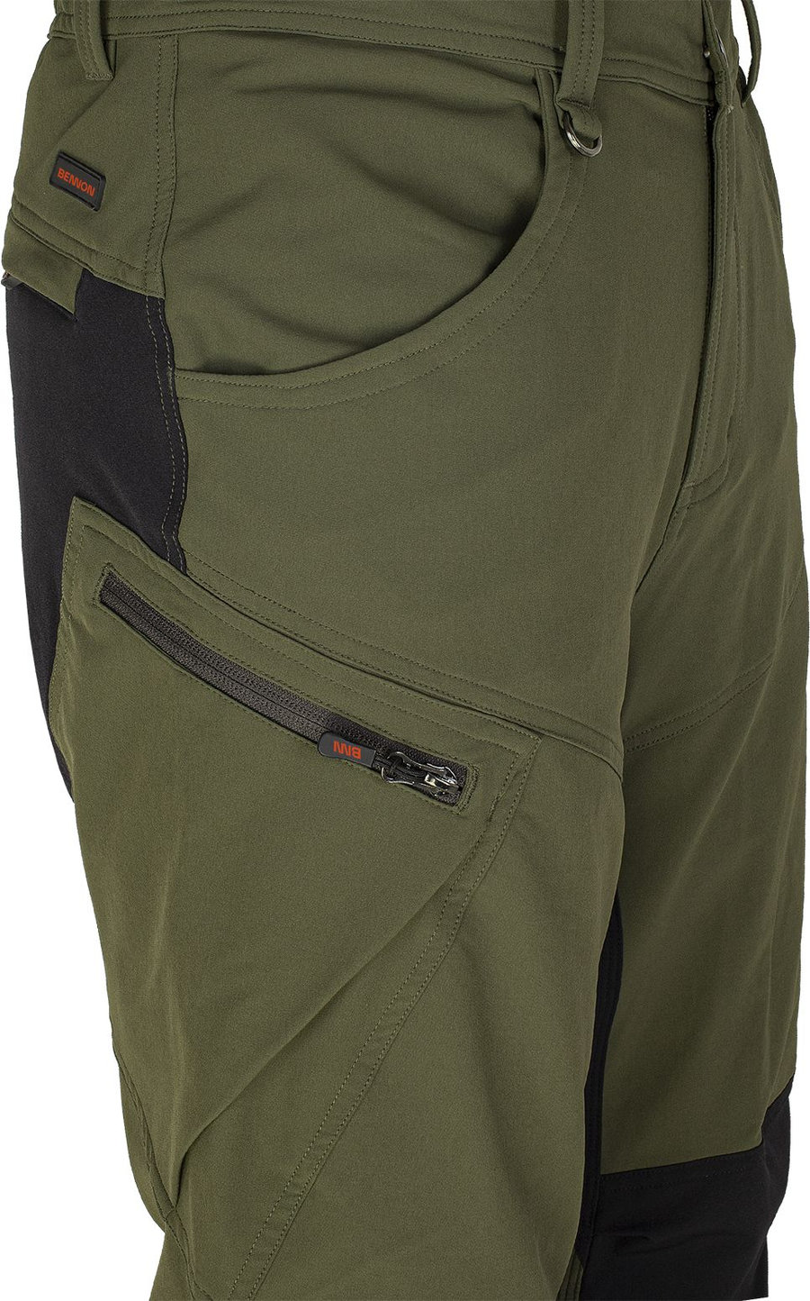Bennon FOBOS Trousers green/black Outdoorové nohavice