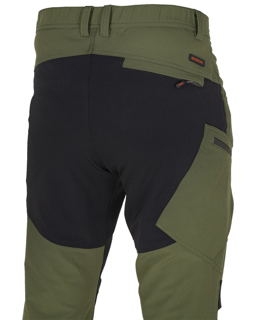 Bennon FOBOS Trousers green/black Outdoorové nohavice