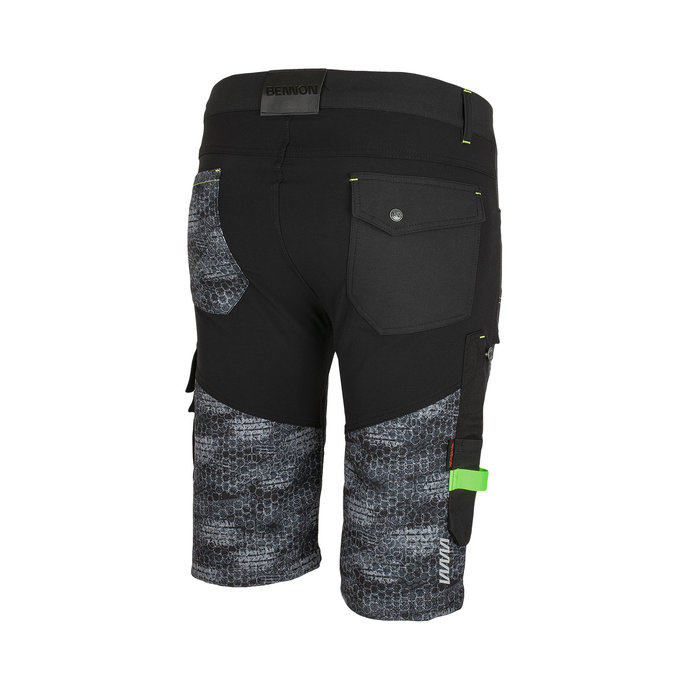Bennon PREDATOR Shorts black/grey Pracovné kraťasy